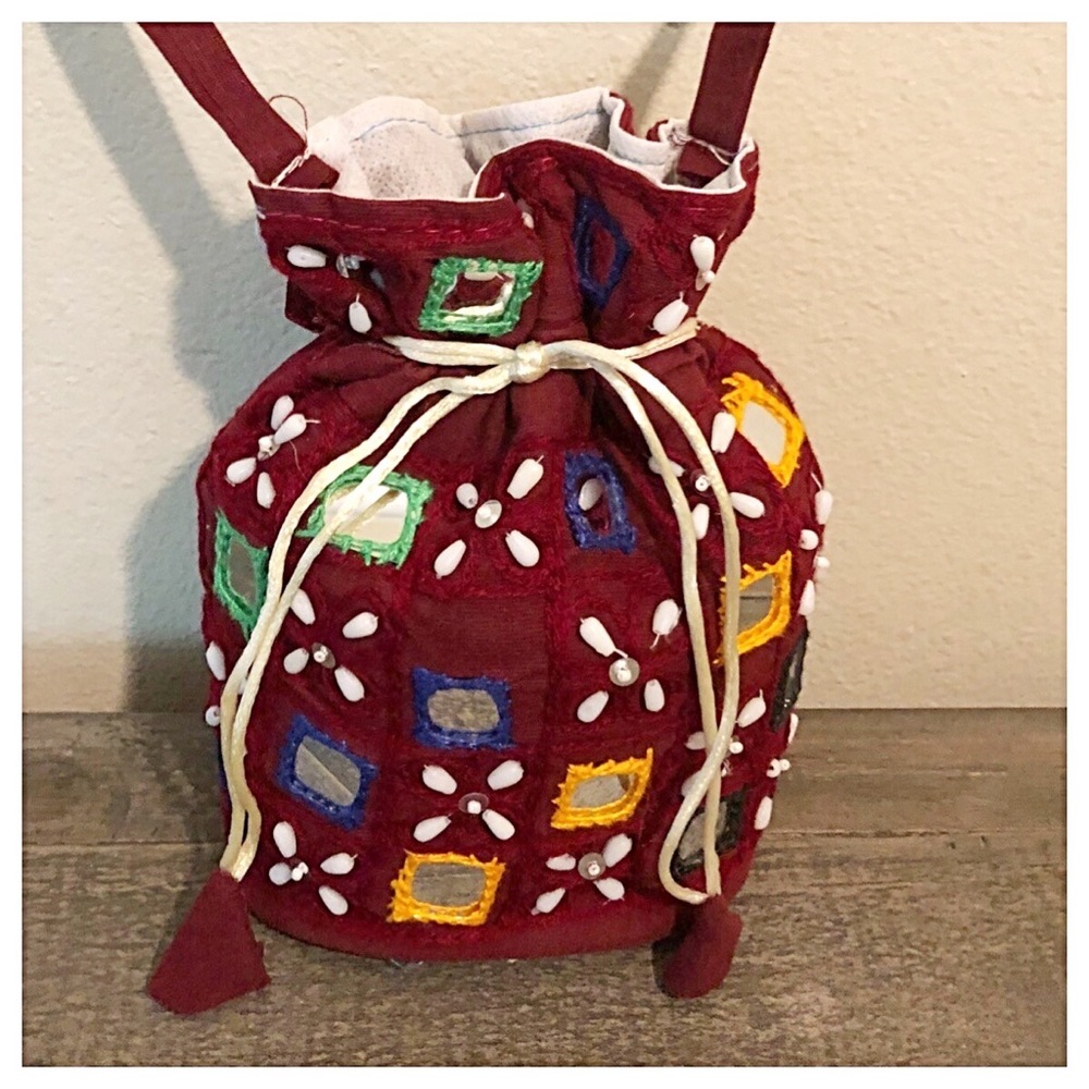 Mirror Mirror Pouch Bag